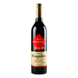 Вино Fratelli Fragolino Rosso червоне напівсолодке