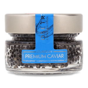 Ікра чорна осетрова Osetr Premium Caviar с/б