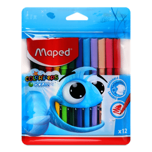 Фломастери Maped Color Peps Ocean 12 кольорів