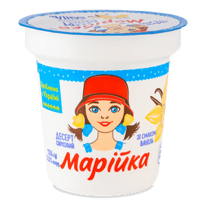 Десерт сирковий «Марійка» ваніль 5%