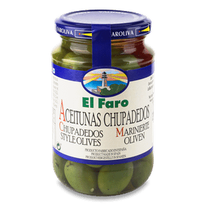 Оливки El Faro Chupadedos зелені
