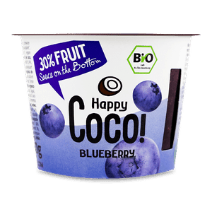 Десерт кокосовий Happy Coco! чорниця
