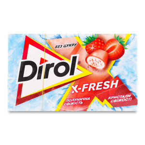 Гумка жувальна Dirol X-Fresh «Полунична свіжість»
