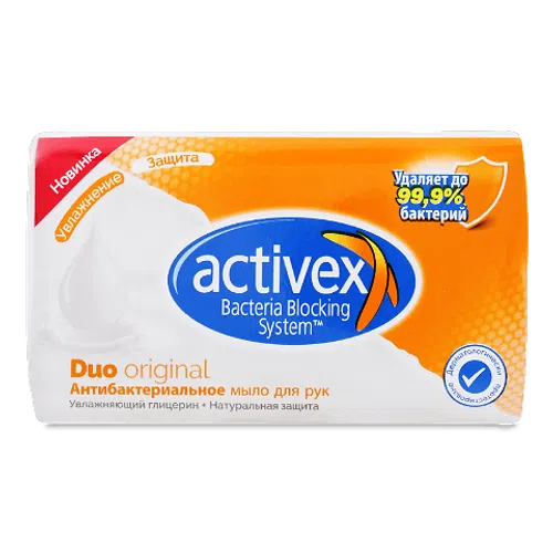Мило Activex Duo Original 2 в 1 антибактеріальне