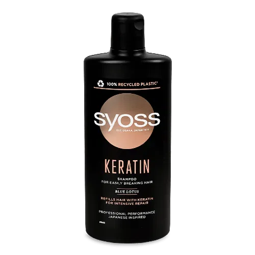 Шампунь Syoss Keratin для ламкого волосся