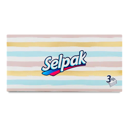 Серветки Maxi Selpak 3-шарові в коробці