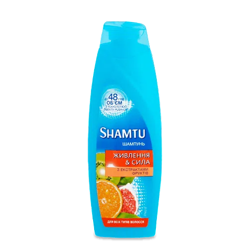 Шампунь Shamtu «Живлення і сила» з екстрактом фруктів